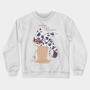 Drink Dragon Coffee with milk Crewneck Sweatshirt